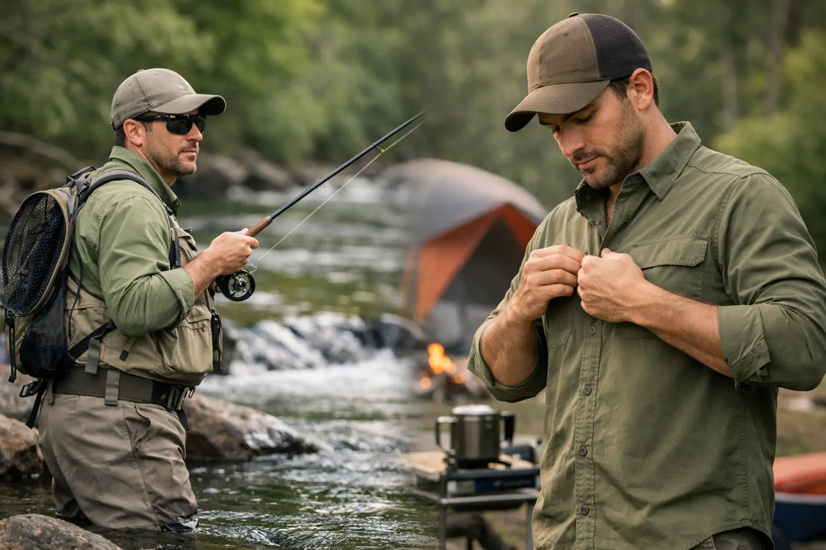 Outdoor Shirt Fit Guide for Camp and Cast Crew