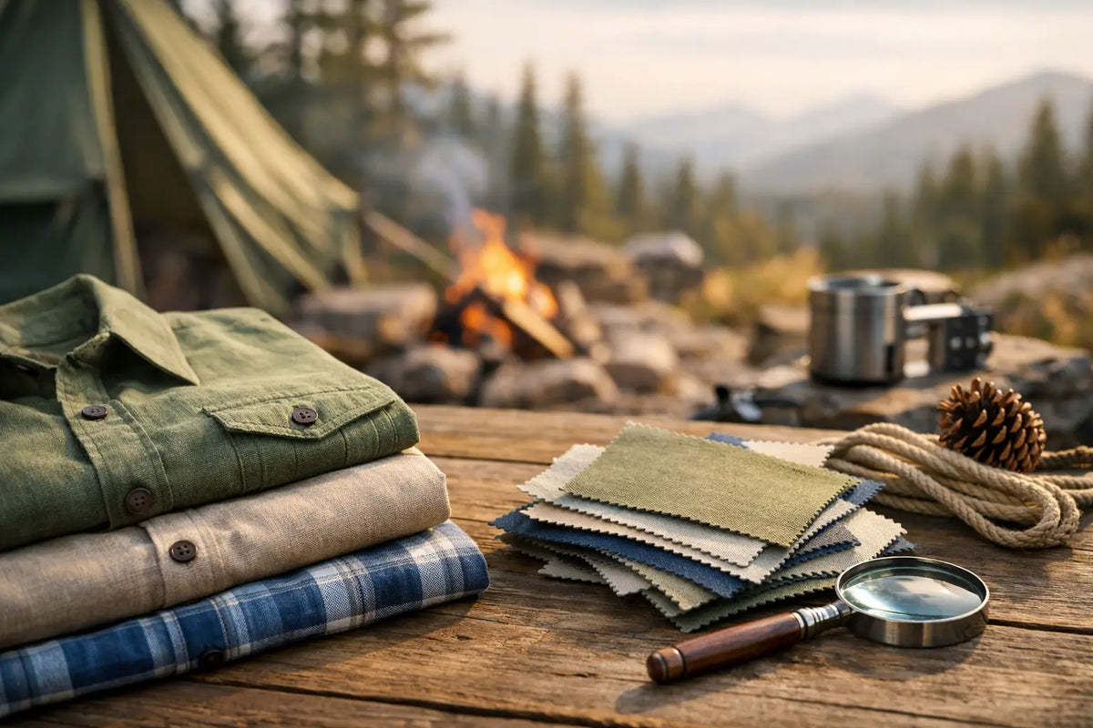 Camp Shirt Fabric Guide for Real Outdoor Wear