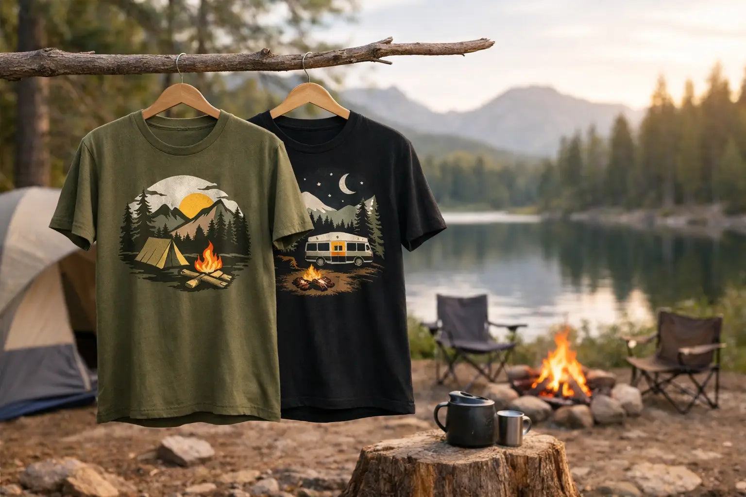 Camping Graphic Tees That Earn a Spot
