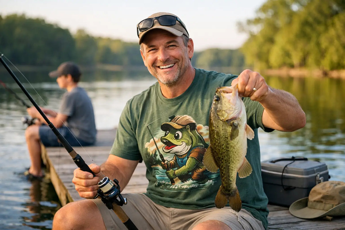 Funny Fishing Shirt for Dad That’s a Keeper