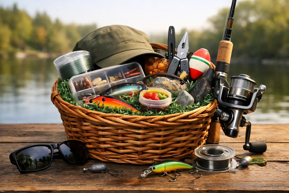 A Fishing Gift Basket Example That’s a Keeper