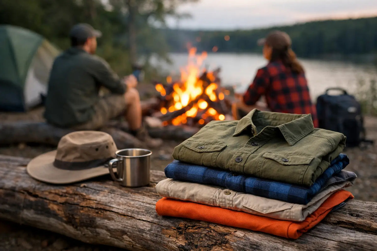 10 Best Camping Shirts for Campfire Season