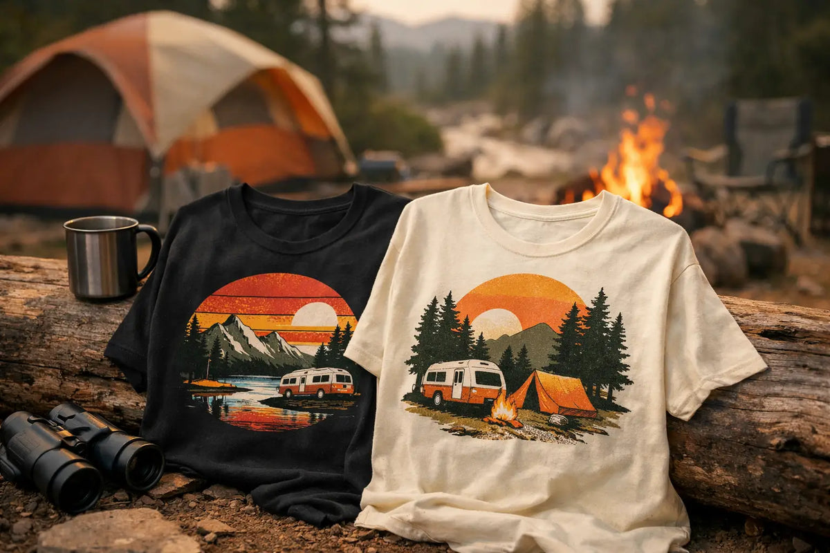Retro Camping Graphic Shirts That Earn Their Spot