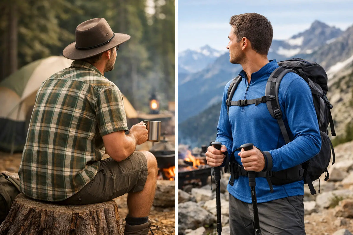 Camping Shirts Versus Hiking Shirts: What Fits?