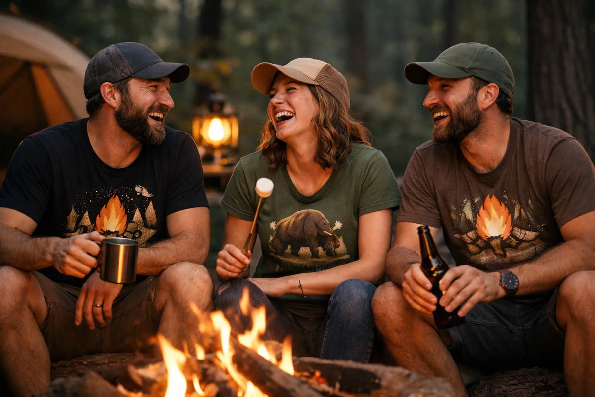 Campfire Humor Shirts That Actually Get Laughs