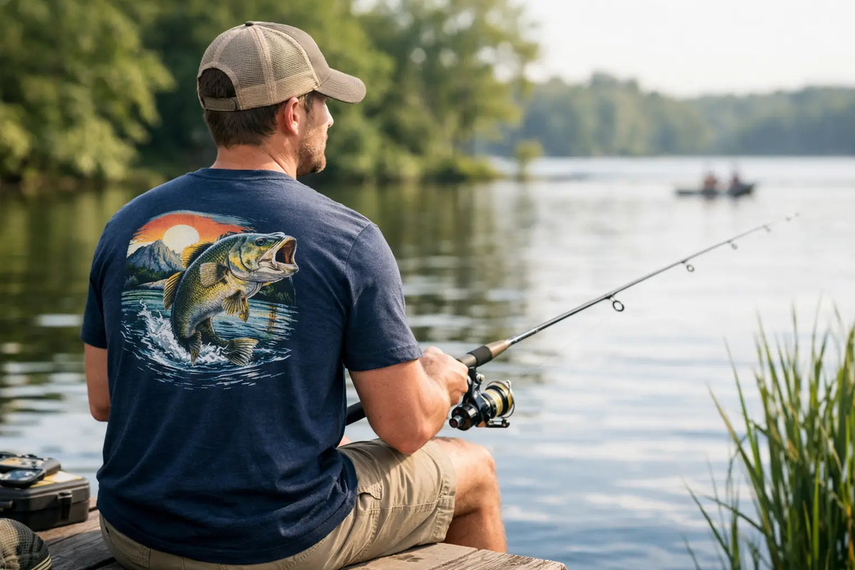 Are Fishing Graphic Tees Comfortable All Day?
