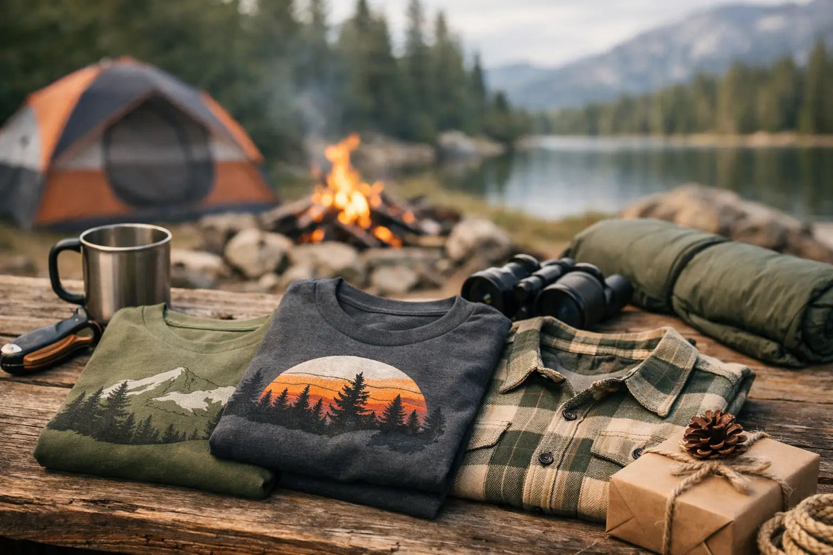 Outdoor Camping Shirt Gift Ideas That Land
