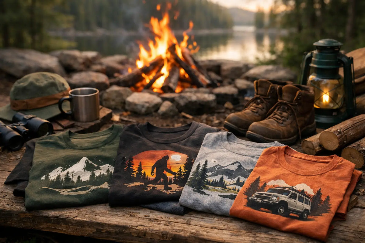 Campfire Tee Gift Guide for Outdoor Legends