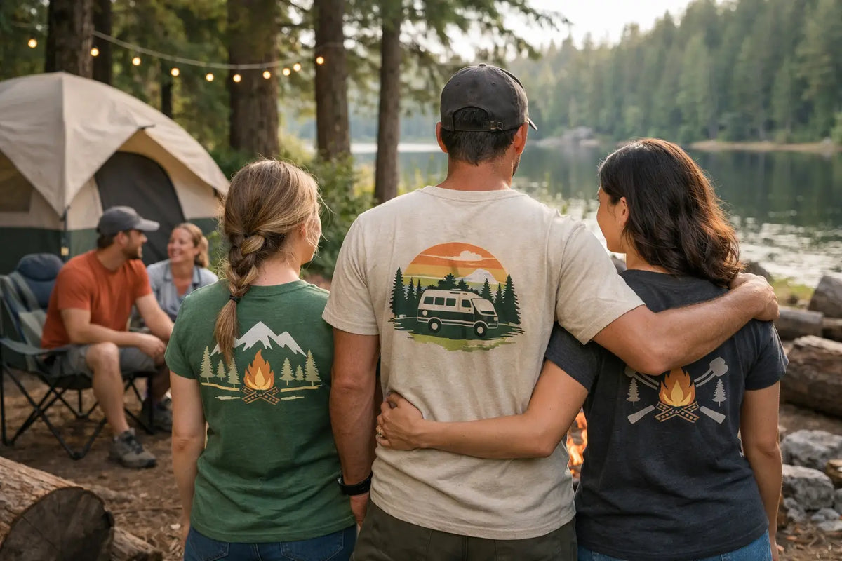 12 Camping Reunion Shirt Ideas With Examples