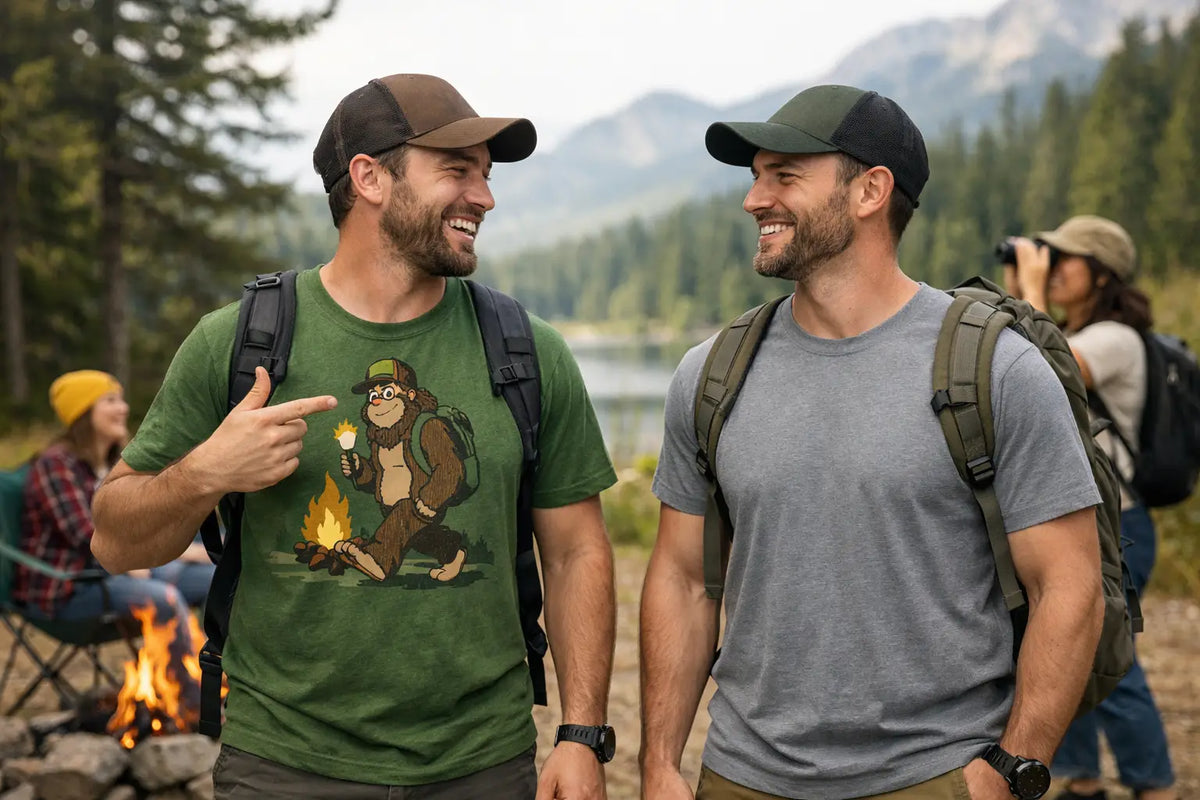 Funny Tees Versus Plain Tees for Outdoor Folks