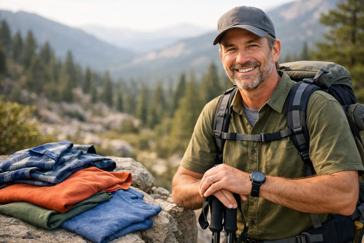 How to Pick a Hiking Dad Shirt He’ll Actually Wear