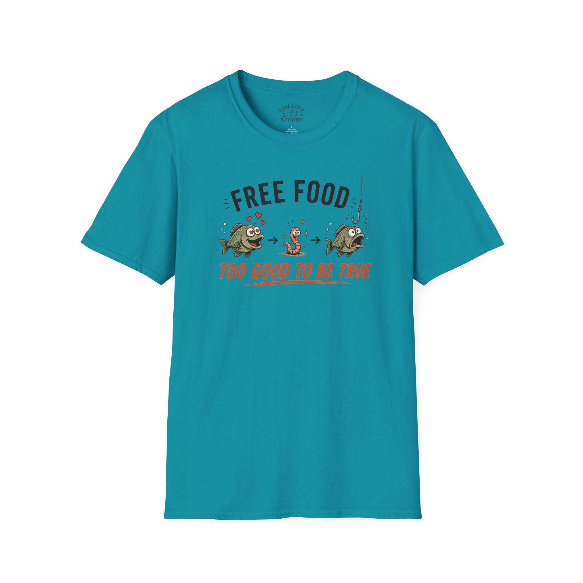 Free Food Too Good T-Shirt