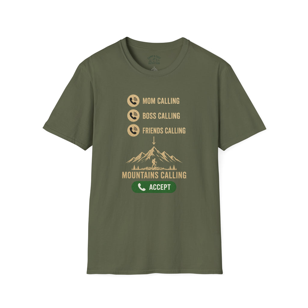 Mountains Calling Accept T-Shirt