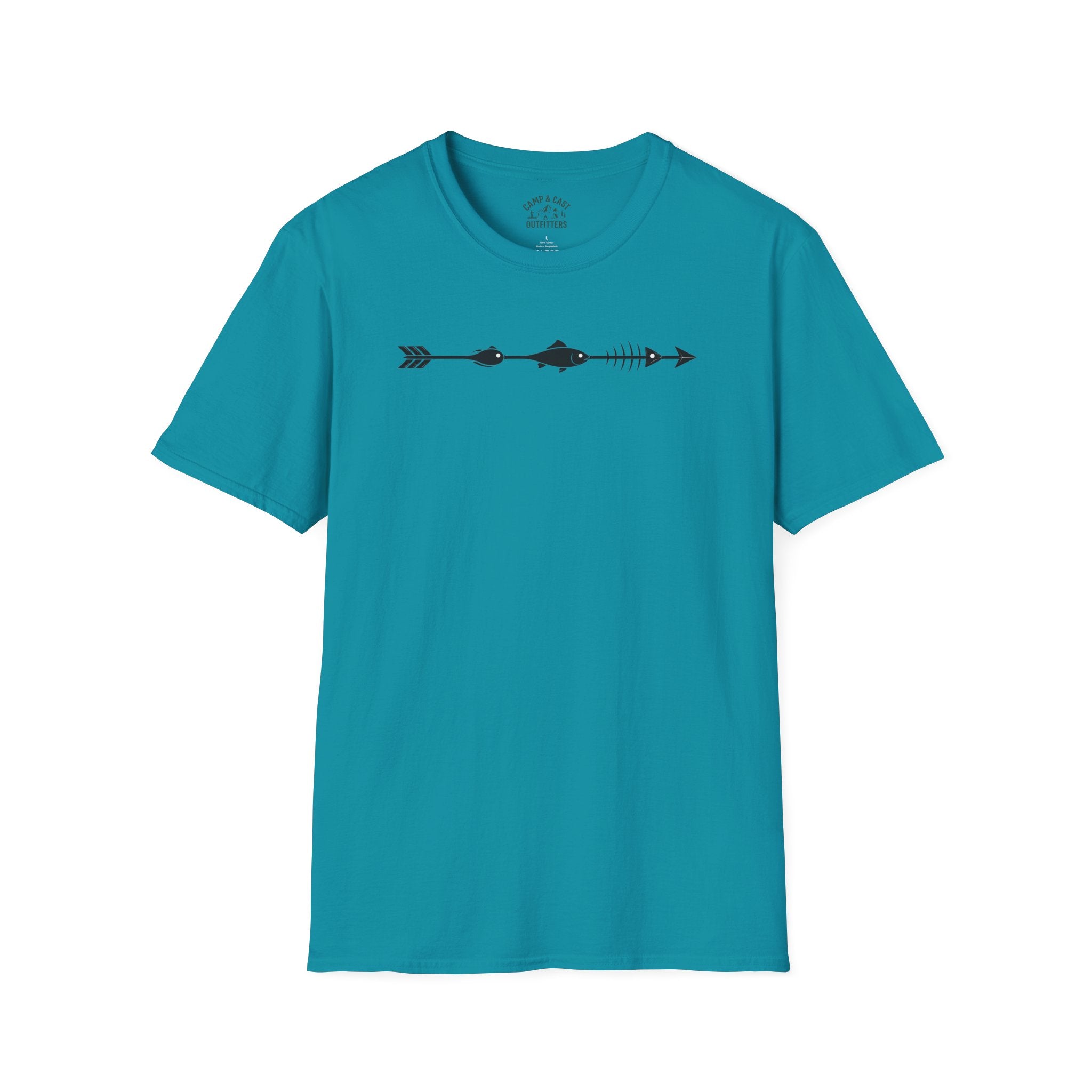 Arrow Fish Minimal T-Shirt
