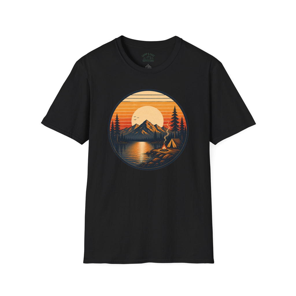 Dark Sunset Badge T-Shirt