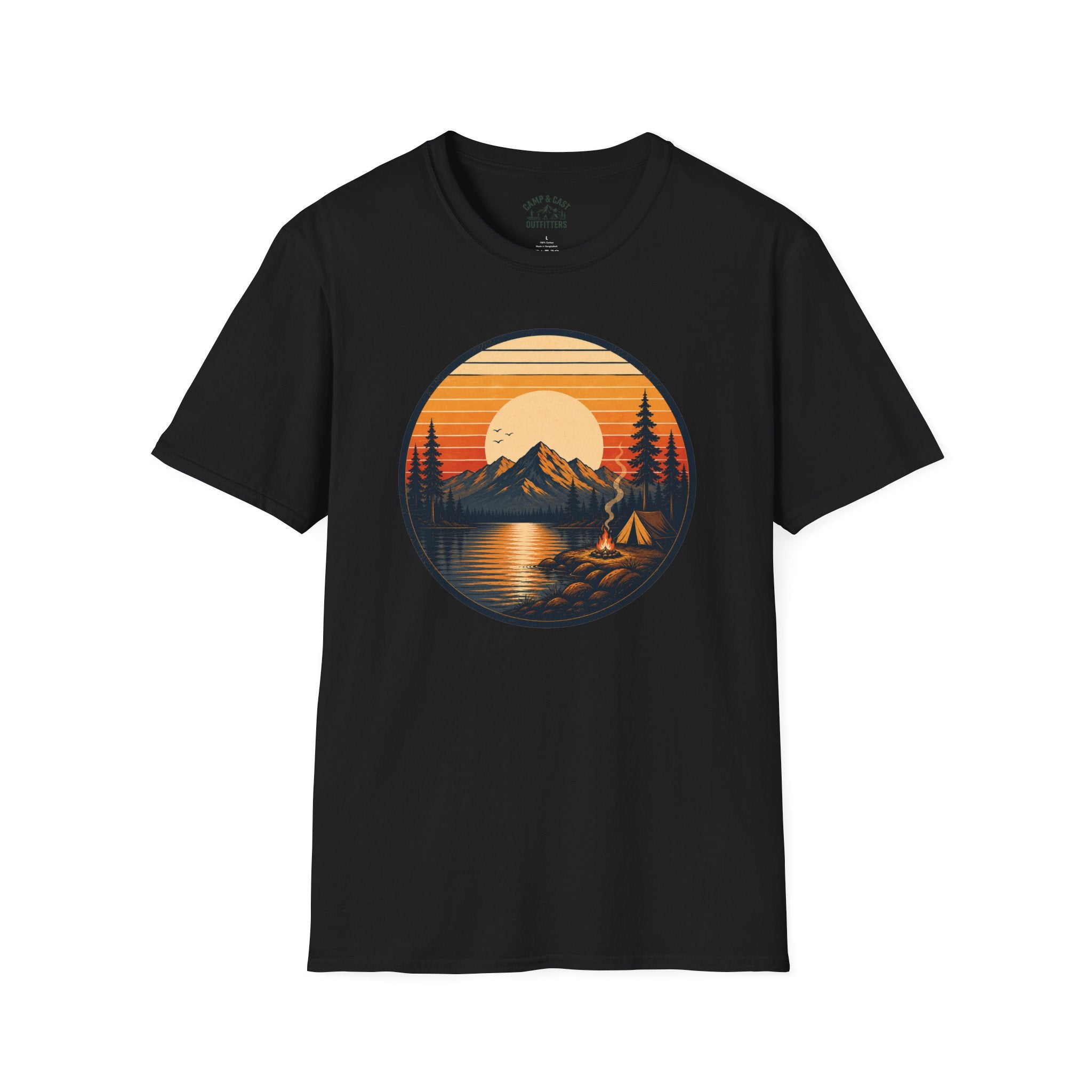 Dark Sunset Badge T-Shirt