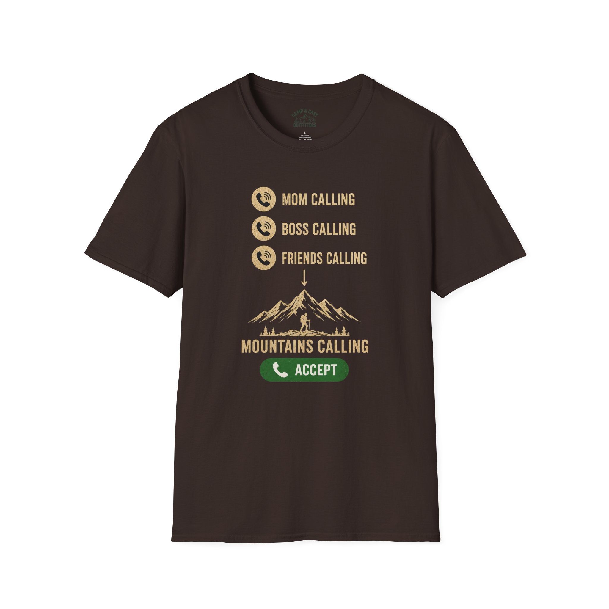 Mountains Calling Accept T-Shirt