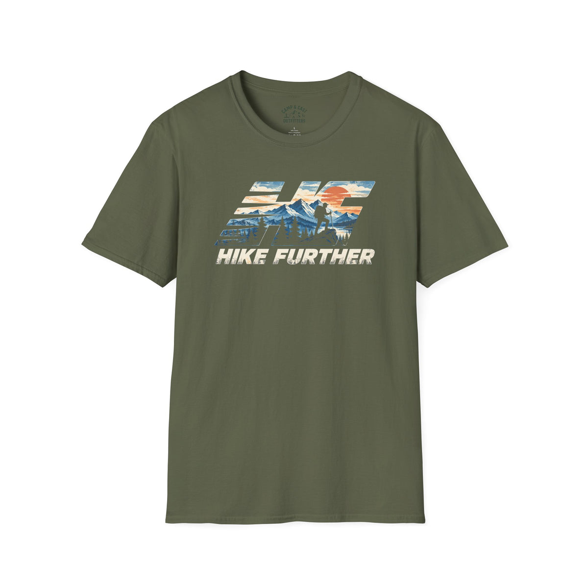 Hike Further Mountain T-Shirt