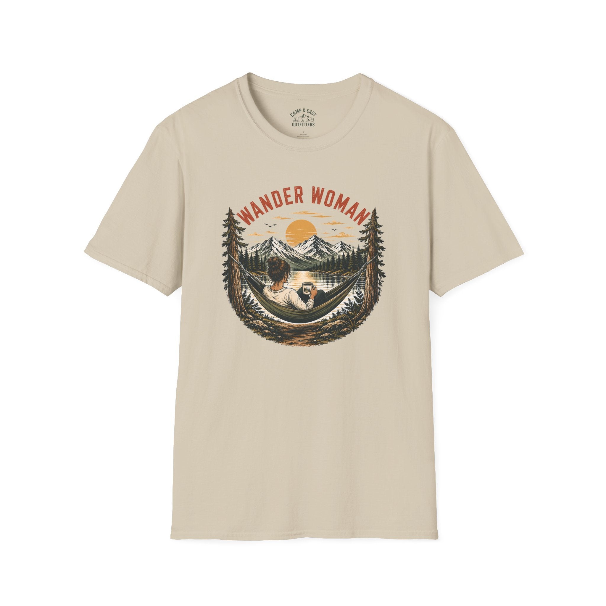 Evening Mountains Badge T-Shirt