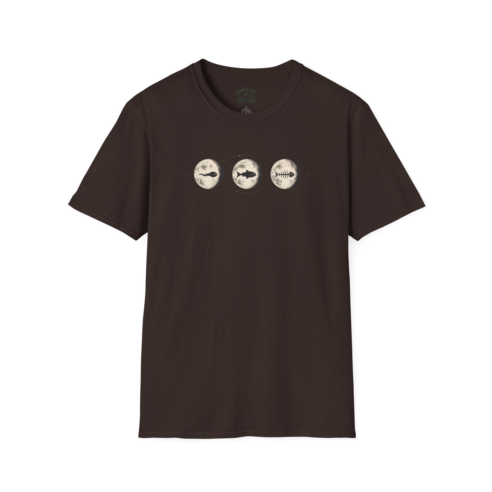 Moon Phase Fish T-Shirt