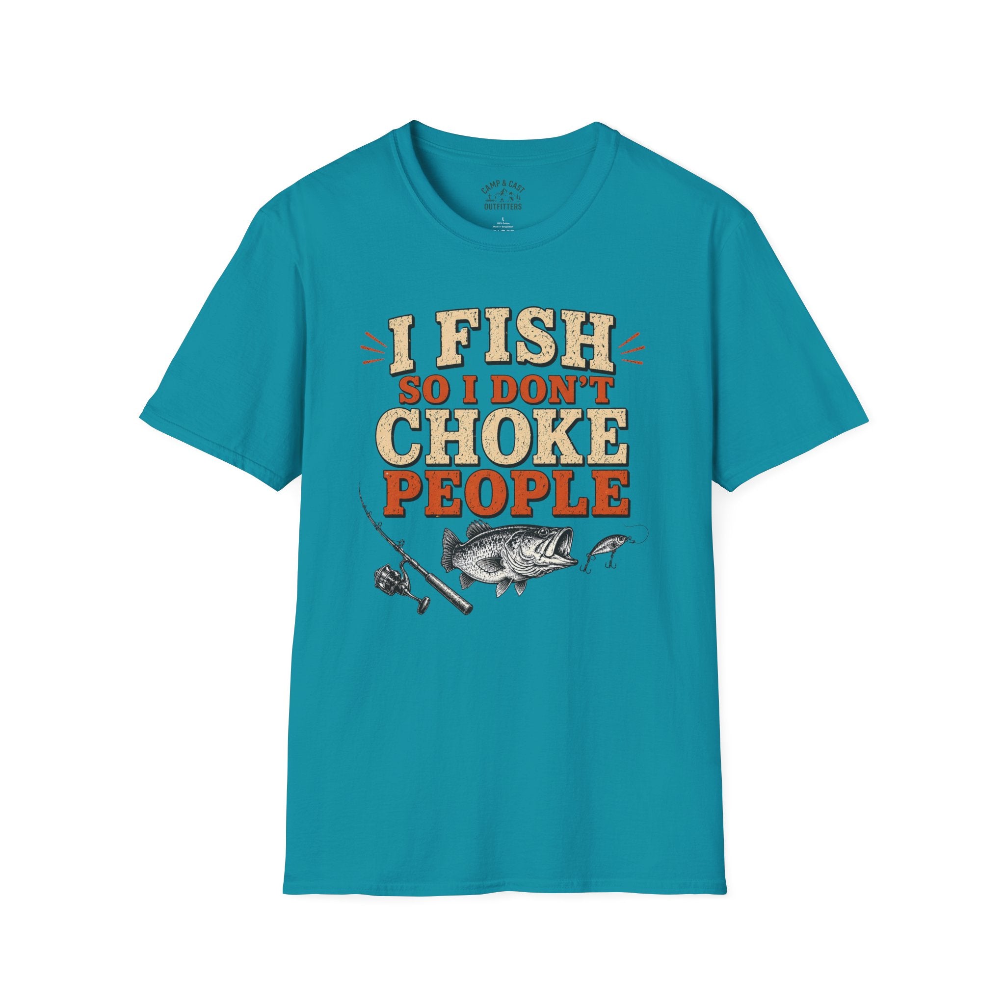 I Fish So I Don't Choke People T-Shirt