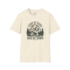 Camp By Dark Dad By Dawn Fishing T-Shirt