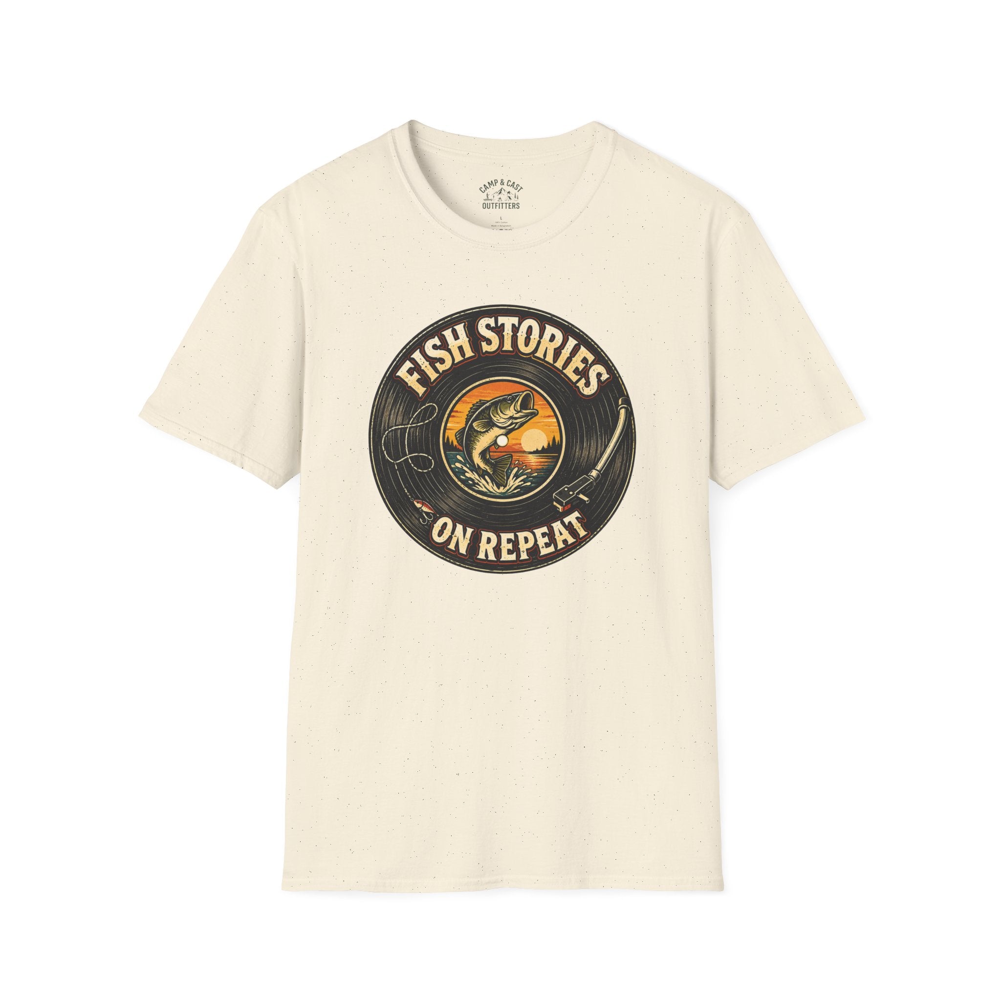 Fish Stories On Repeat T-Shirt