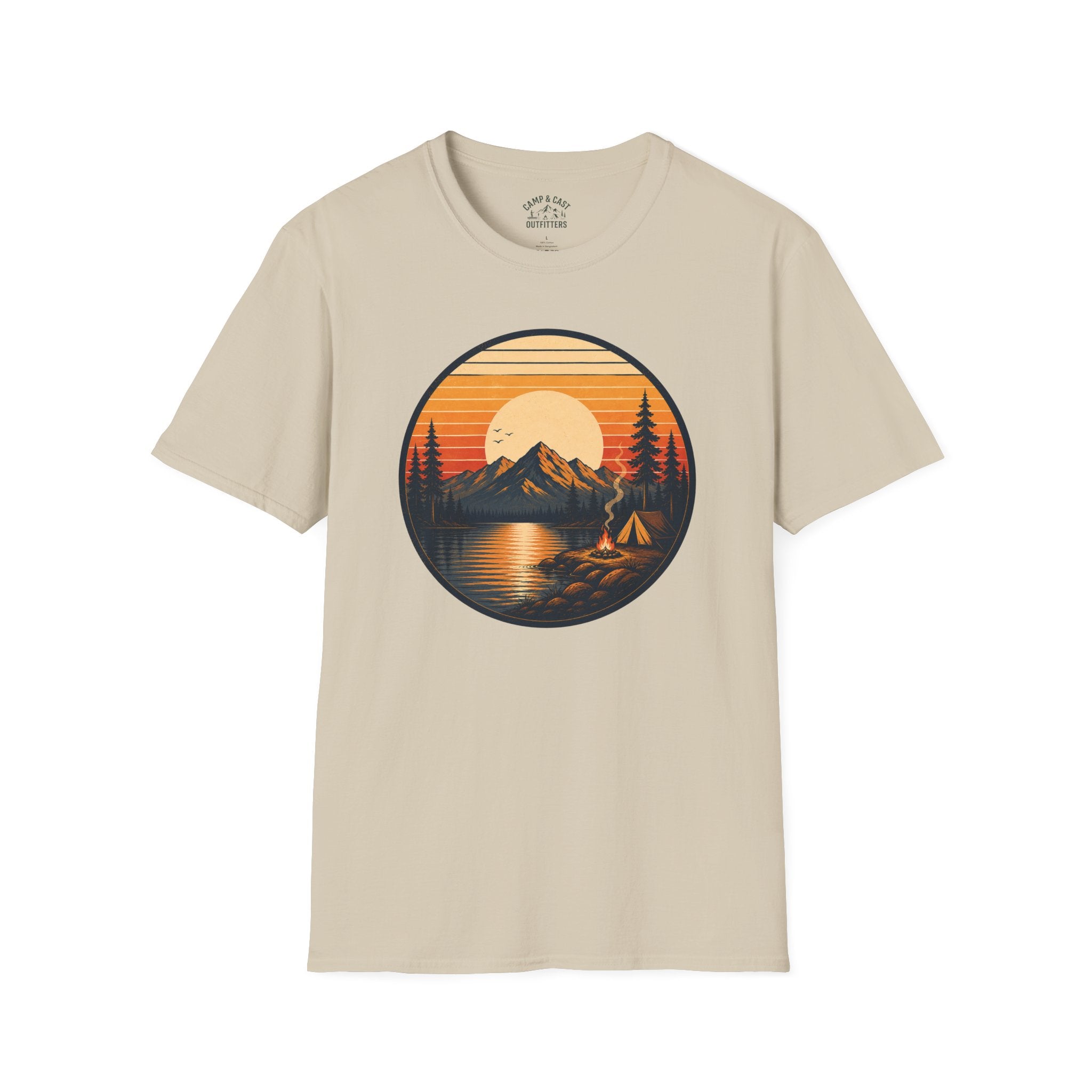 Dark Sunset Badge T-Shirt