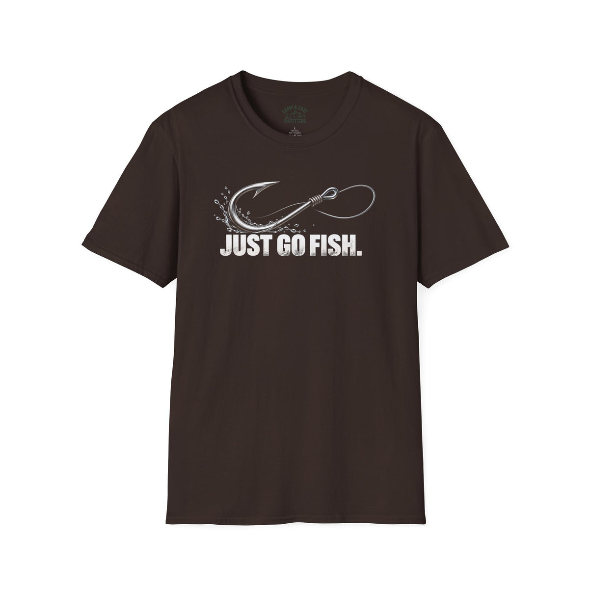 Just Go Fish Hook T-Shirt