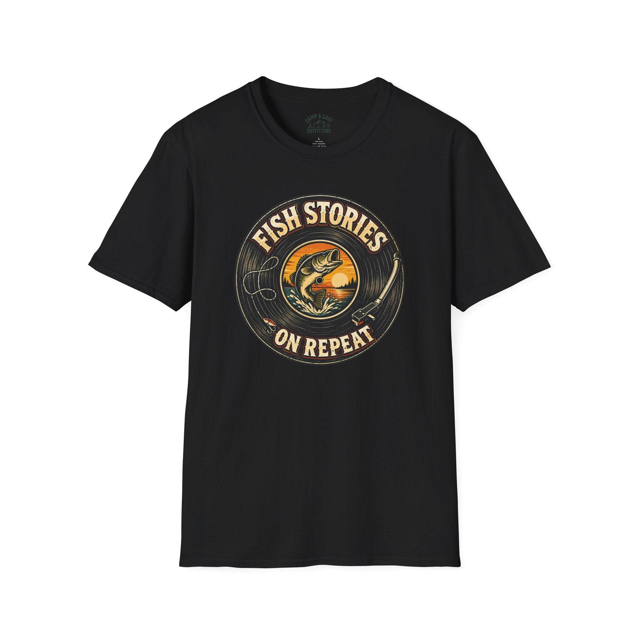 Fish Stories On Repeat T-Shirt