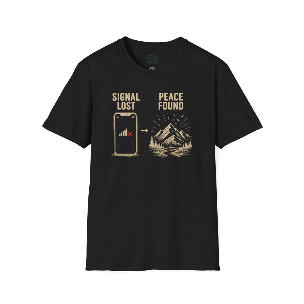Signal Lost Peace Found T-Shirt