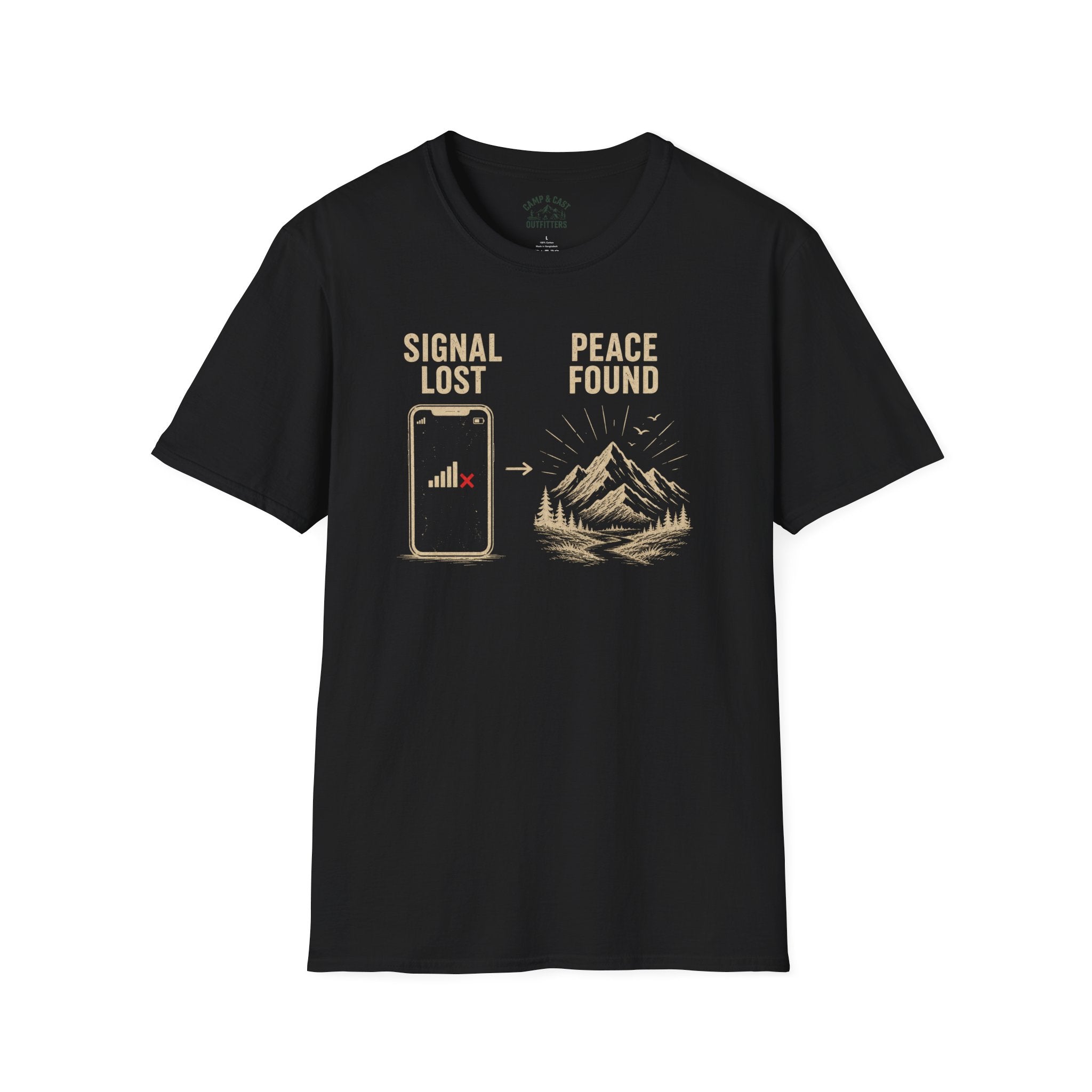 Signal Lost Peace Found T-Shirt