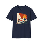 Painting the Mountains Hiker T-Shirt
