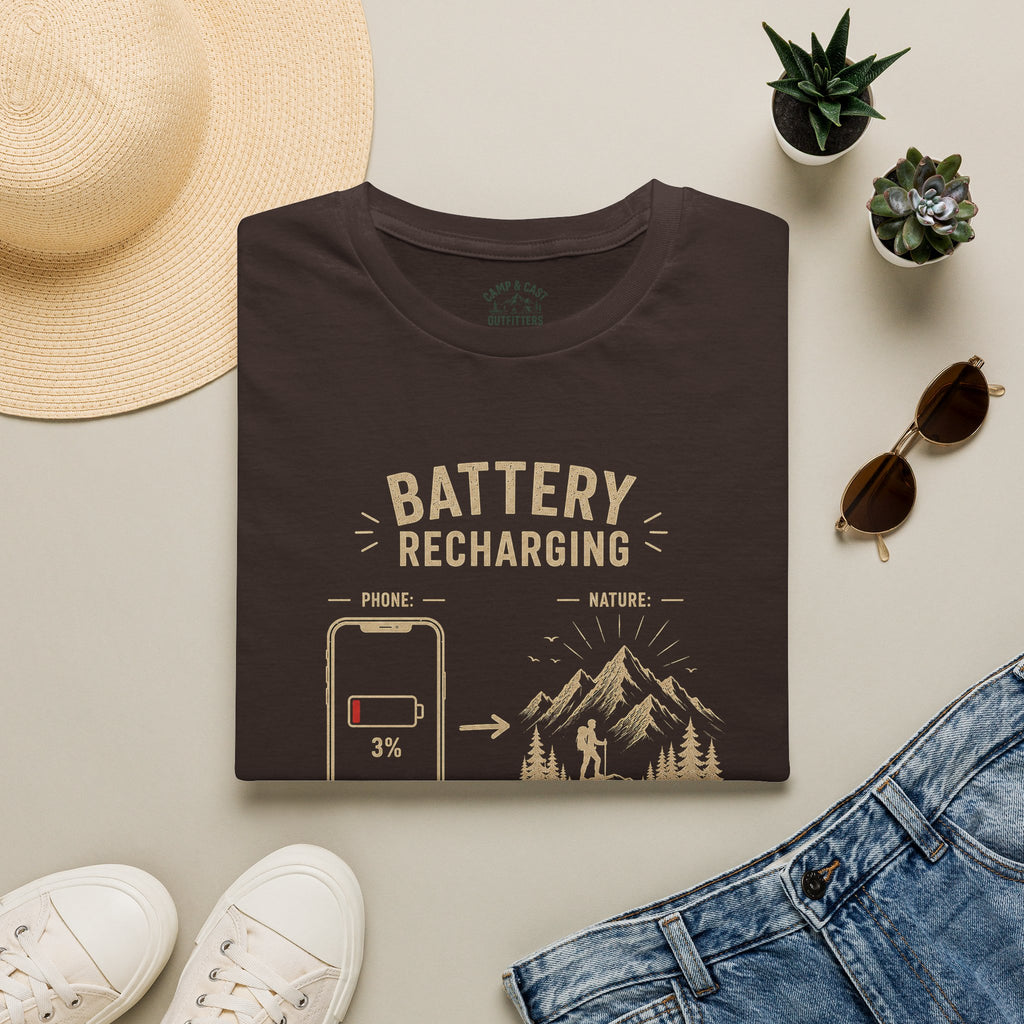 Battery Recharging In Nature T-Shirt