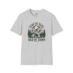 Camp By Dark Dad By Dawn Fishing T-Shirt