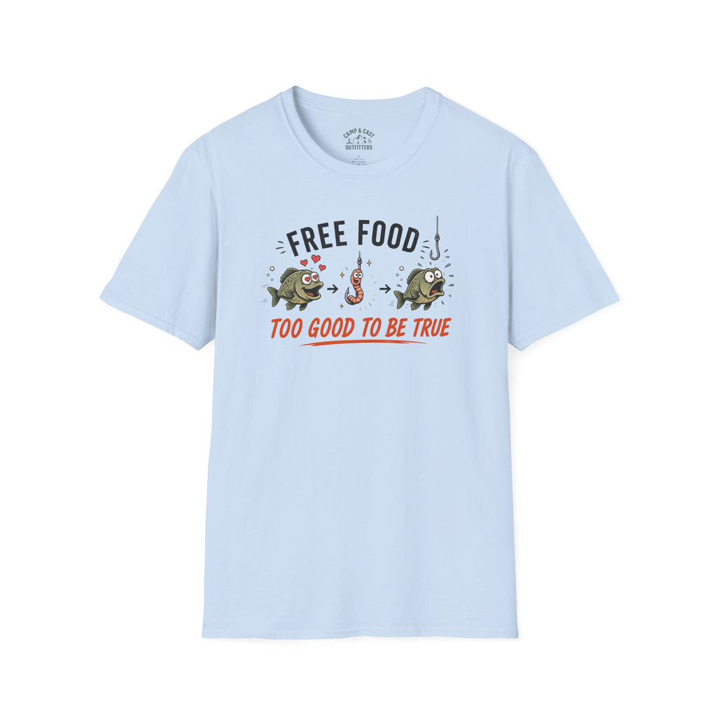 Free Food Hooked T-Shirt