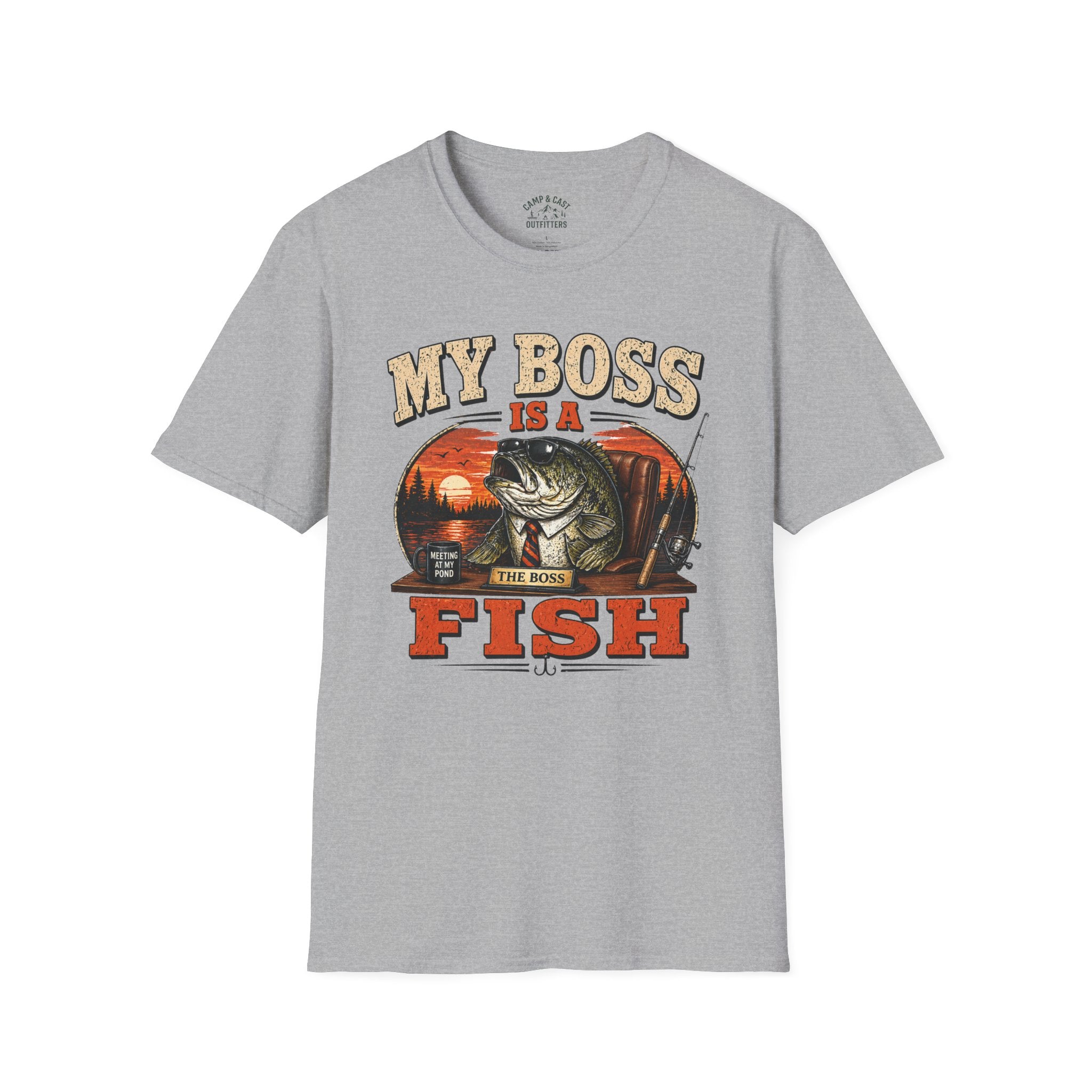My Boss Is A Fish T-Shirt