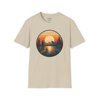Golden Hour Lake Badge T-Shirt