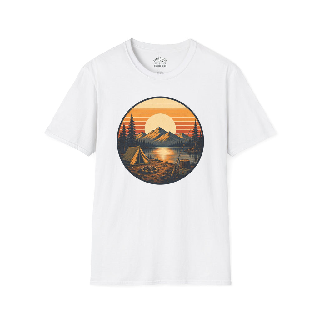 Sunset Forest Badge T-Shirt