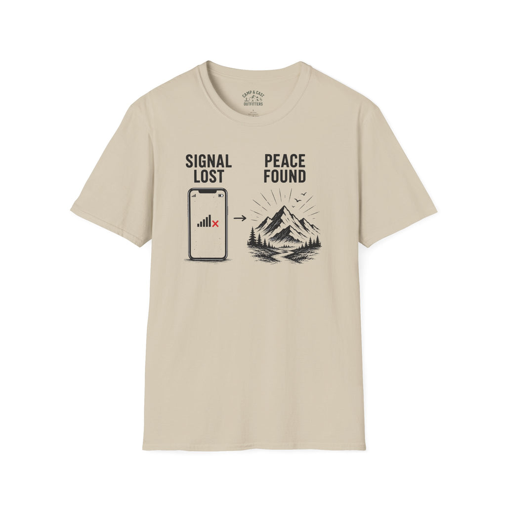 Signal Lost Peace Found T-Shirt