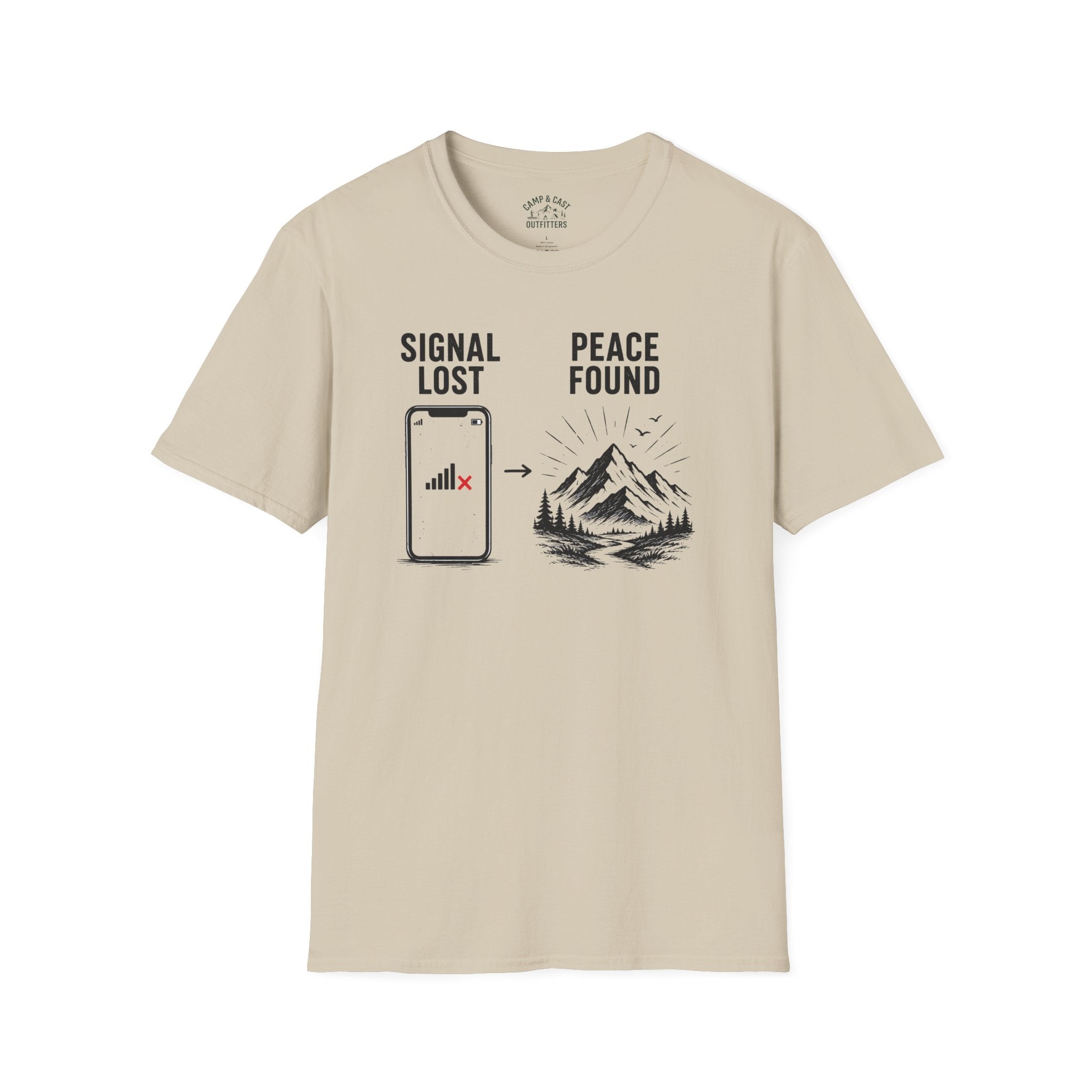Signal Lost Peace Found T-Shirt