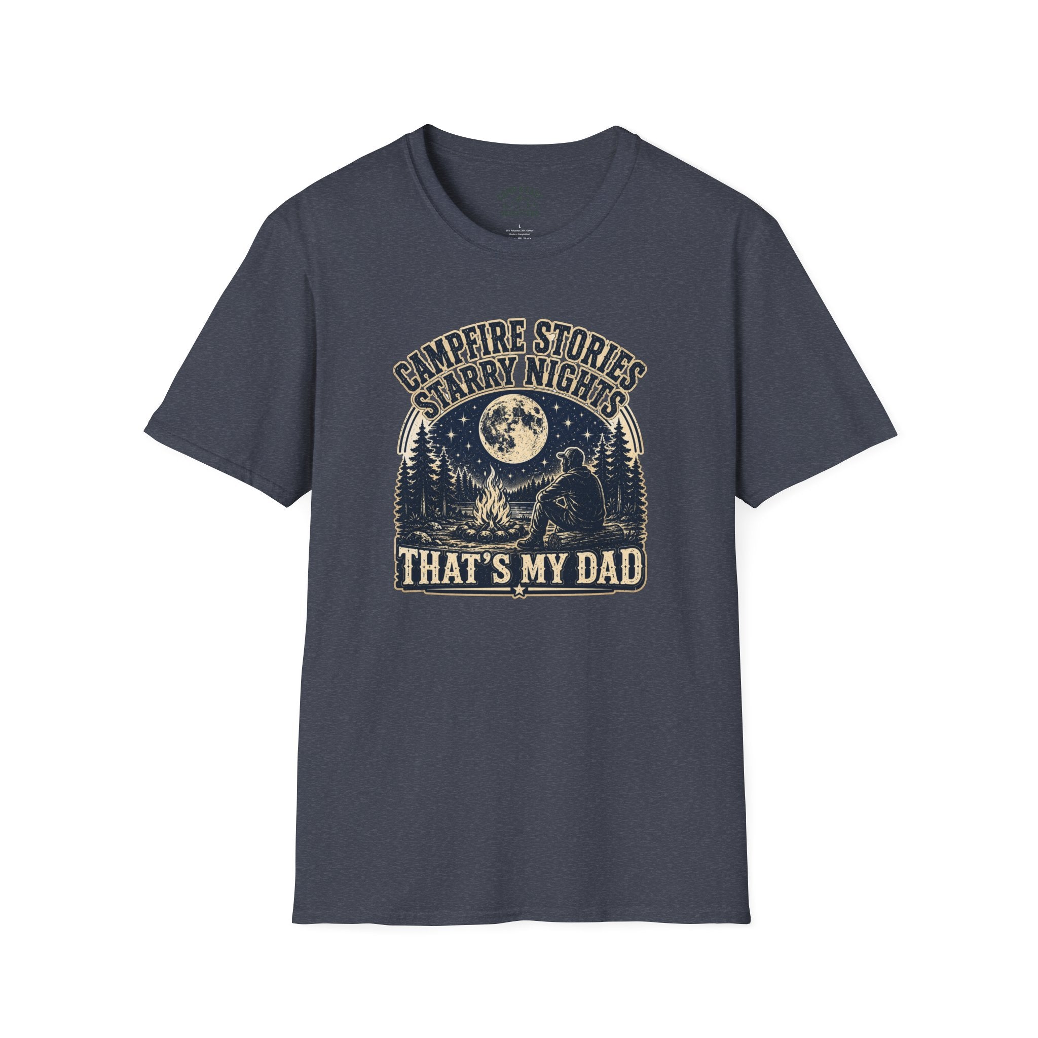 Campfire Stories Starry Night Thats My Dad T-Shirt