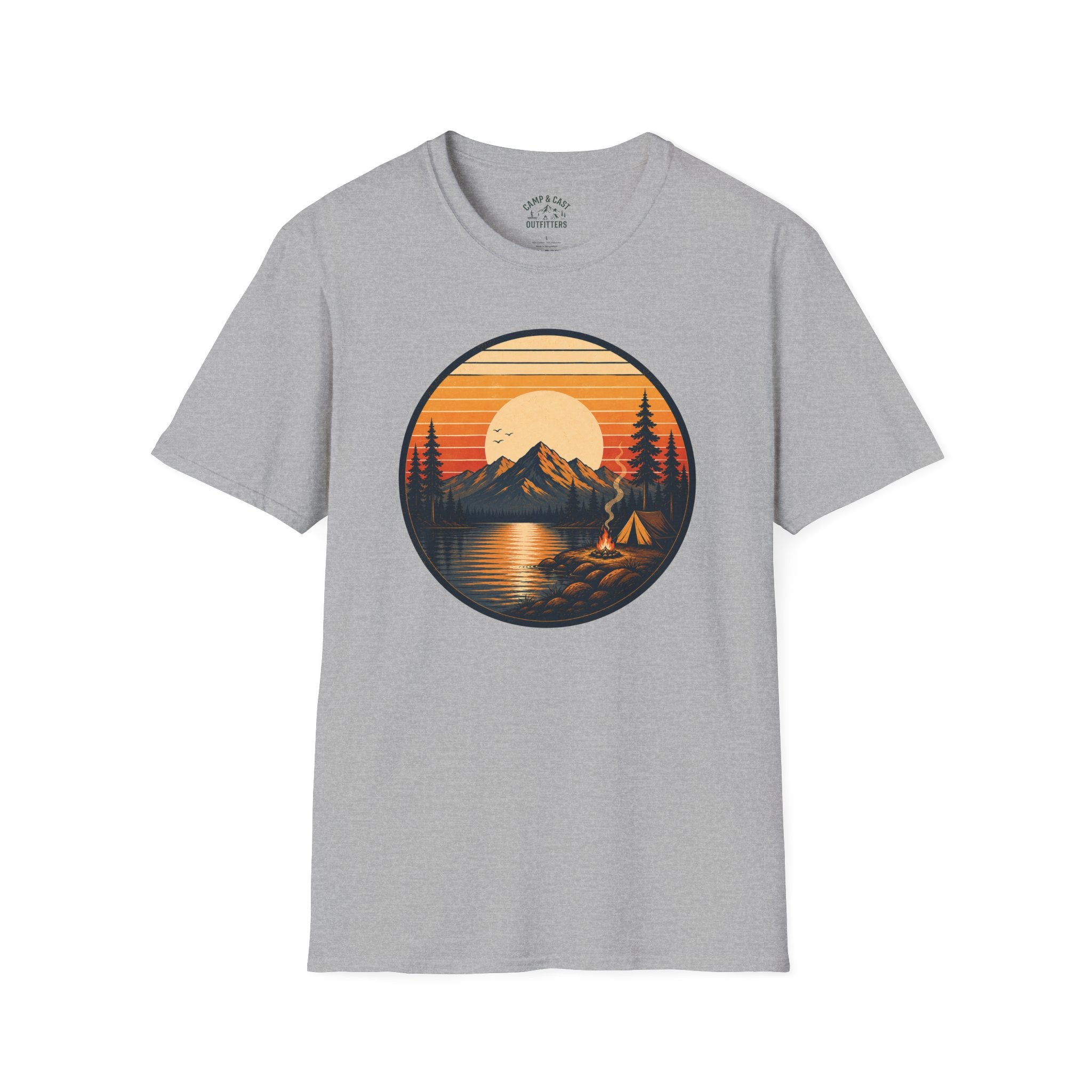 Dark Sunset Badge T-Shirt