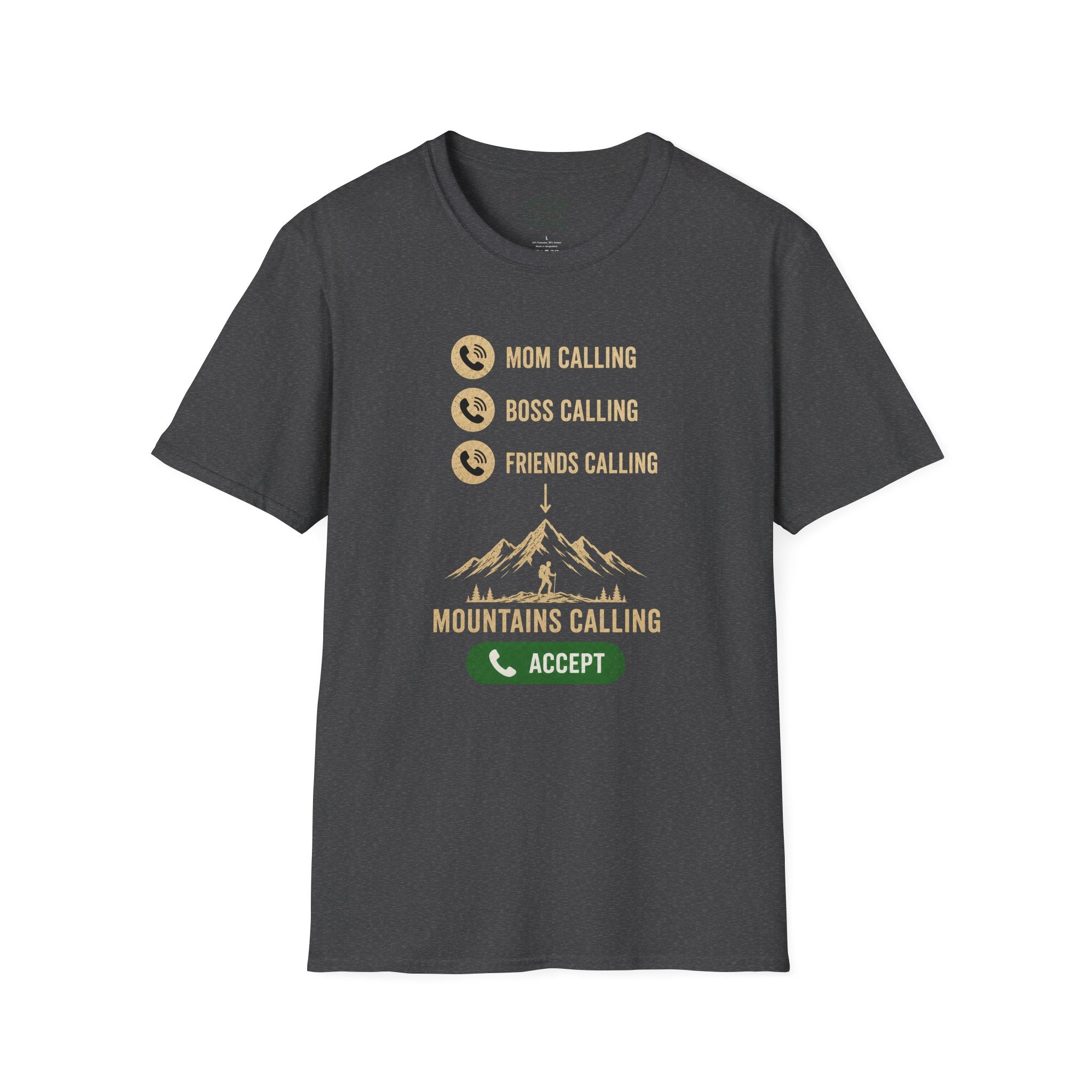 Mountains Calling Accept T-Shirt