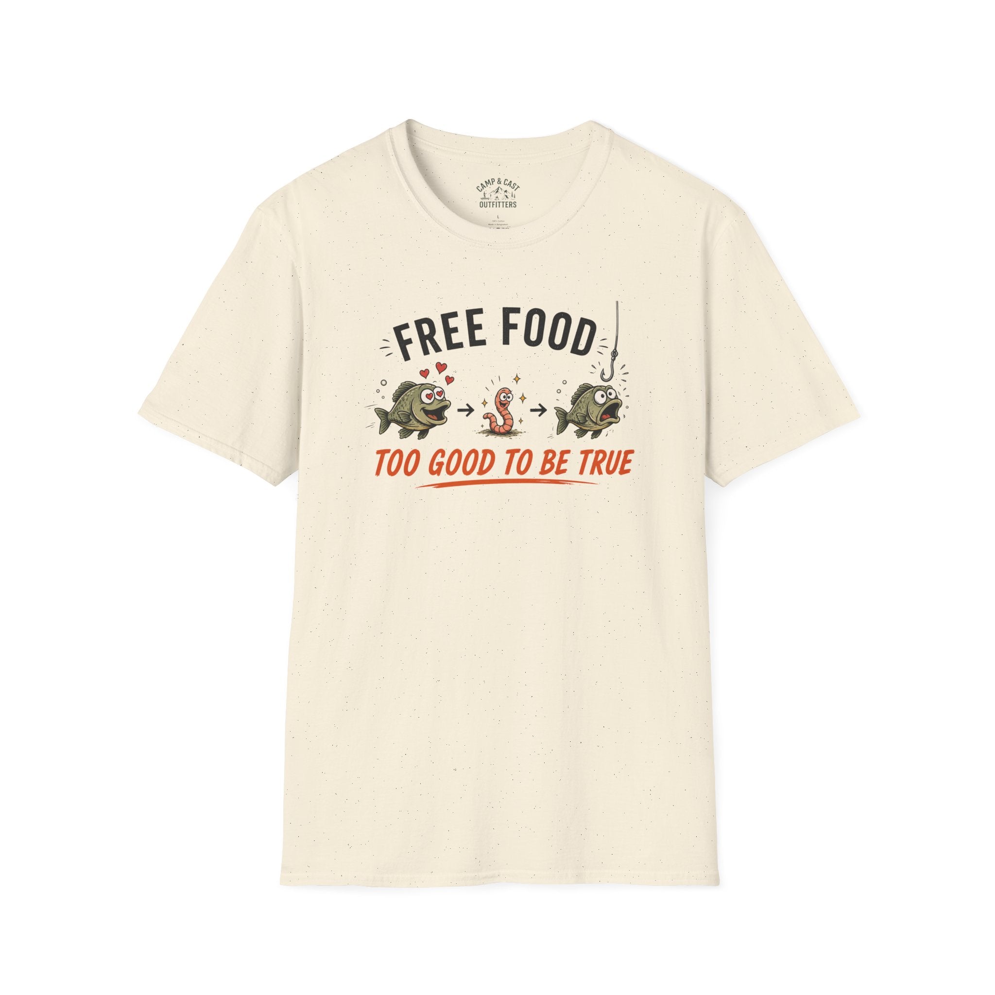 Free Food Too Good T-Shirt
