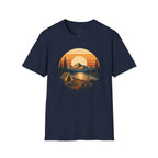 Sunset Forest Badge T-Shirt