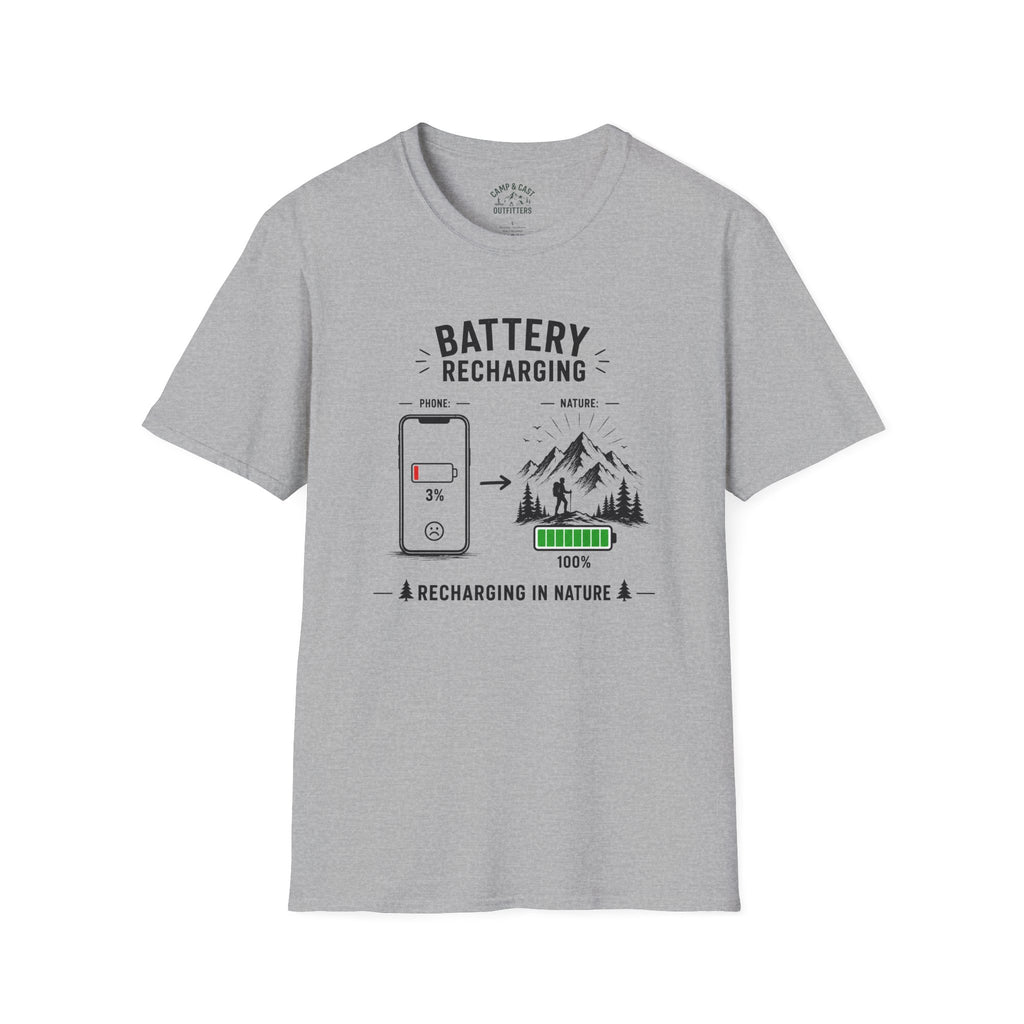 Battery Recharging In Nature T-Shirt