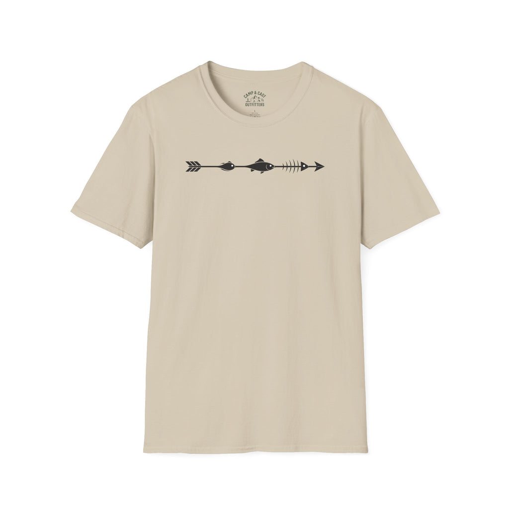Arrow Fish Minimal T-Shirt