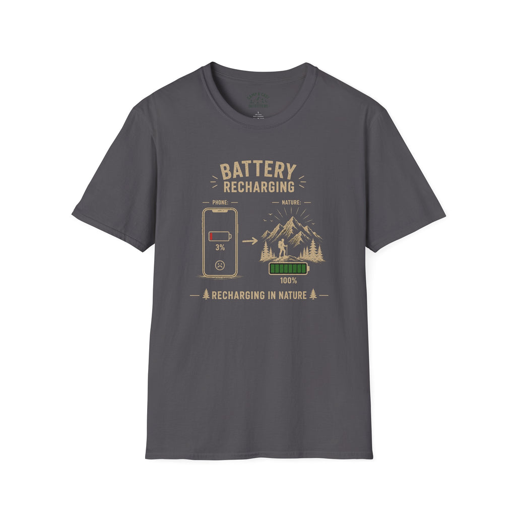 Battery Recharging In Nature T-Shirt