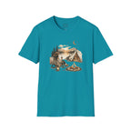 Camping Campfire Scene Outdoor T-Shirt